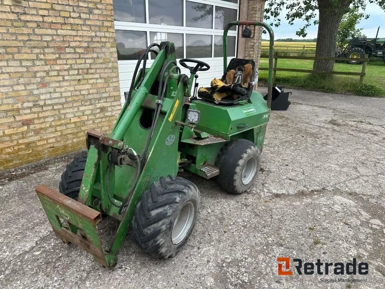 Billede 2 - Uni Hjullæsser Uni loader DC 110 Timer 3955