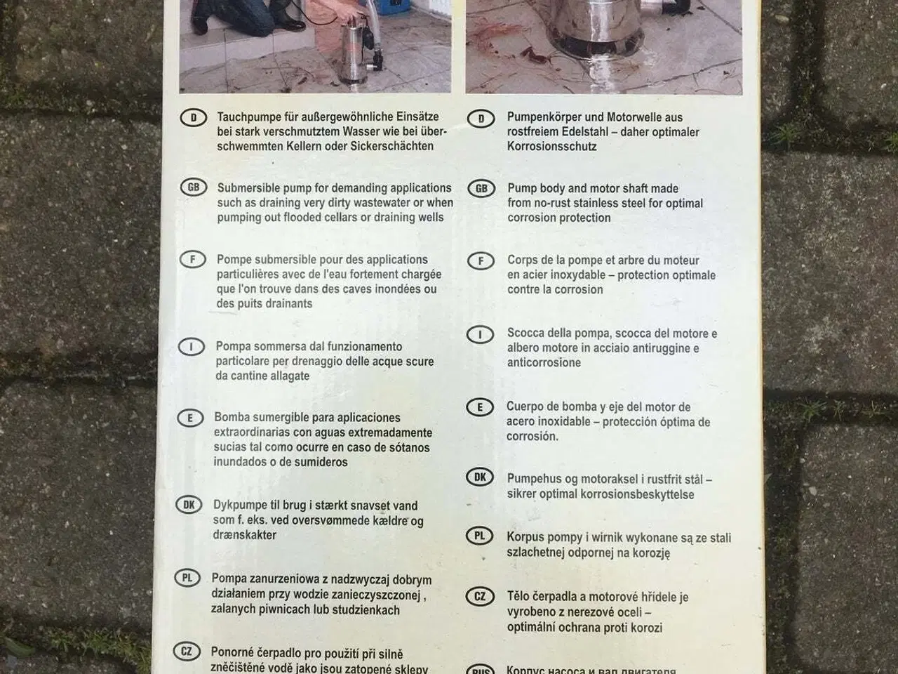 Billede 2 - Dykpumpe KUN UDLEJNING