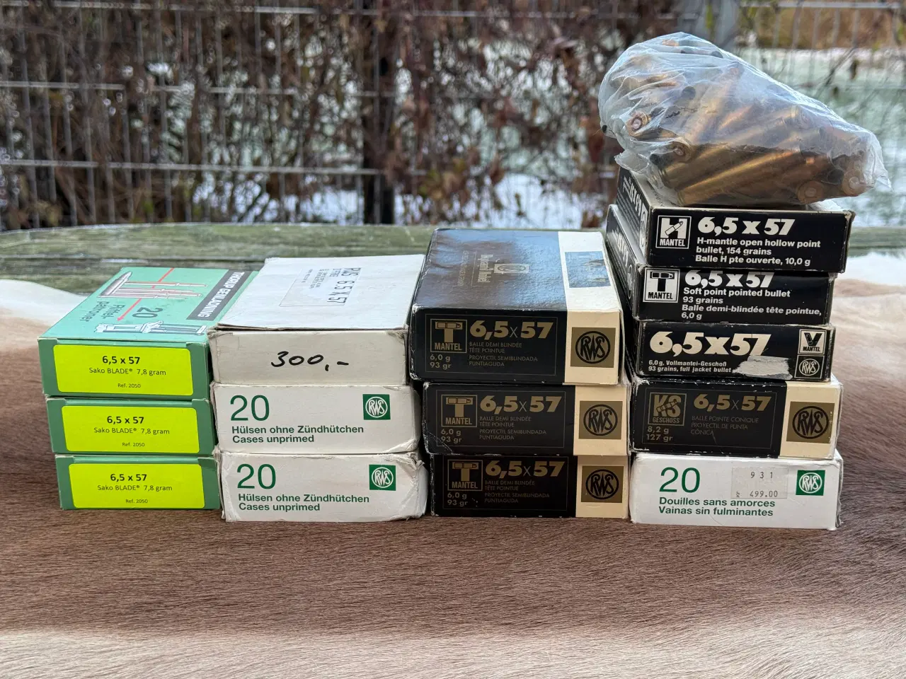 Billede 1 - Ammunition 6,5x57