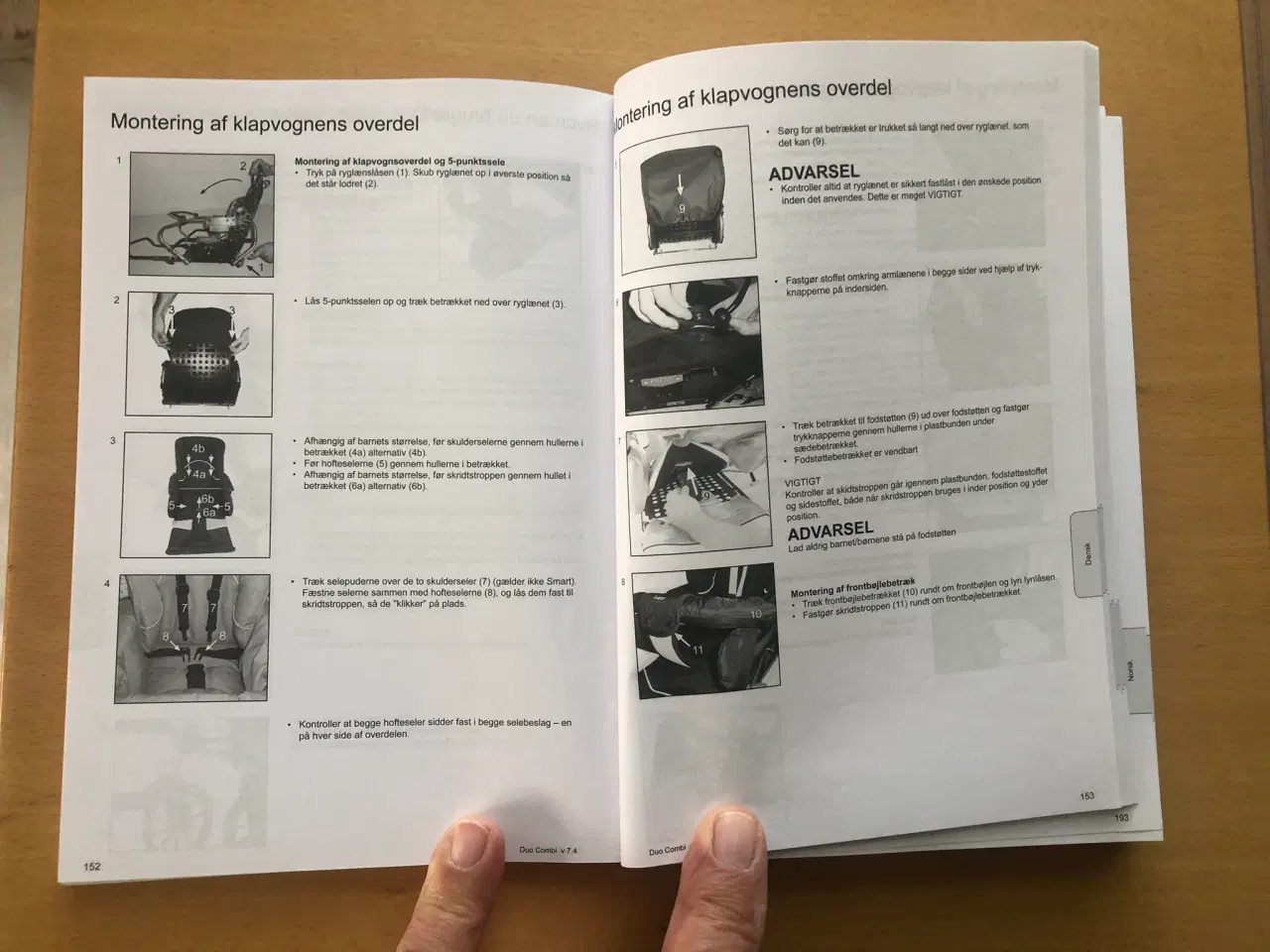 Billede 17 - Emmaljunga Edge Due Combi, barnevogn og klapvogn