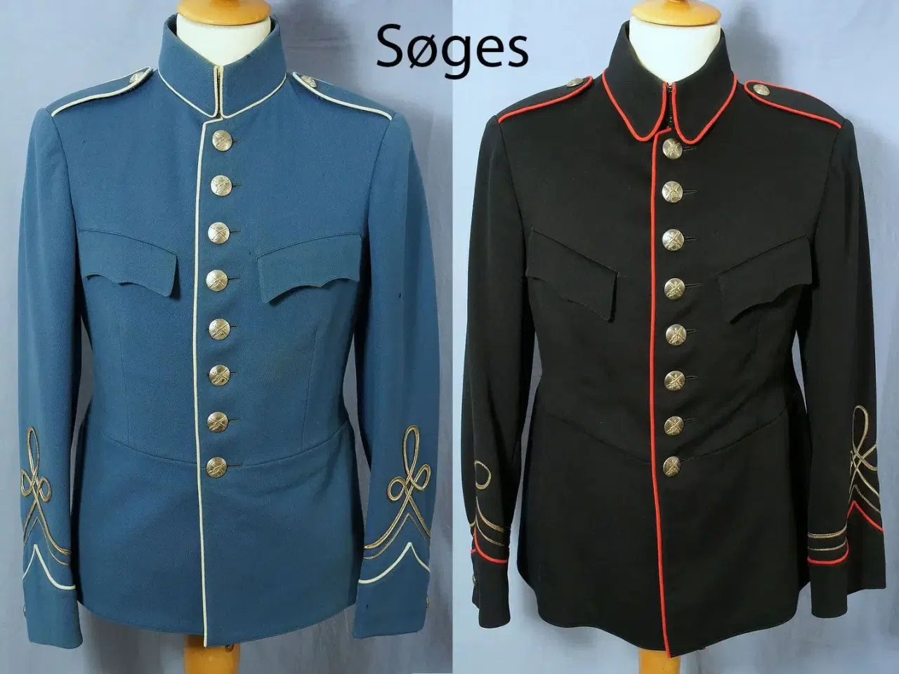 Billede 3 - Købes: Antikke danske uniformer 1848-1915