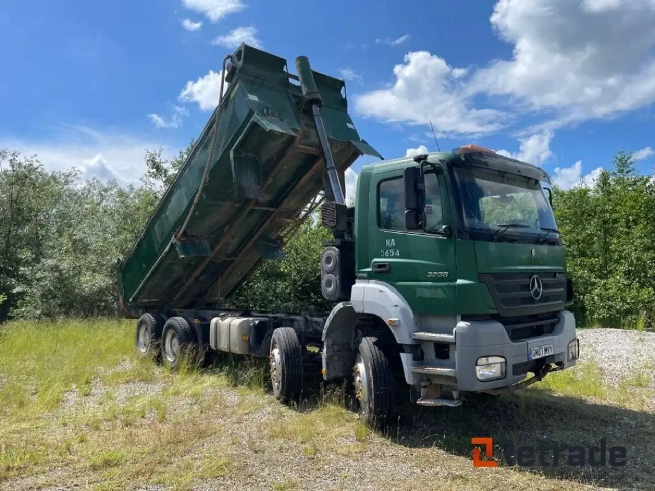 Billede 3 - Mercedes-Benz Axor 3236 8*4 RHD med isoleret tiplad