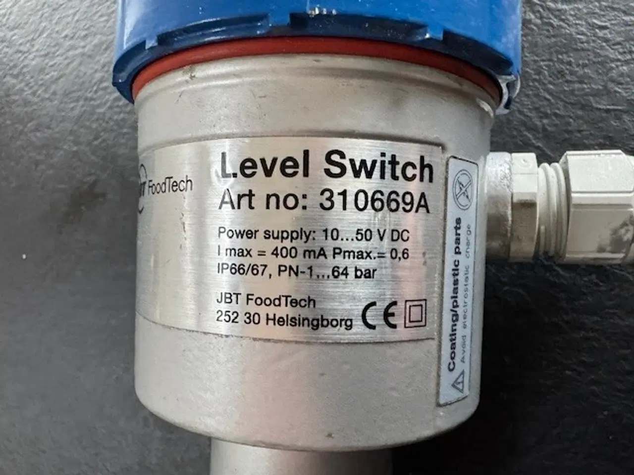 Billede 2 - Vibrerende niveauafbryder type 1.4404GP9