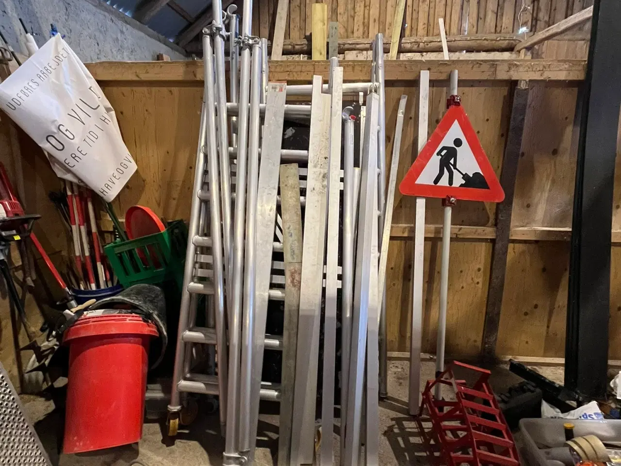 Billede 1 - Custers stillads 9,5m + støtteben