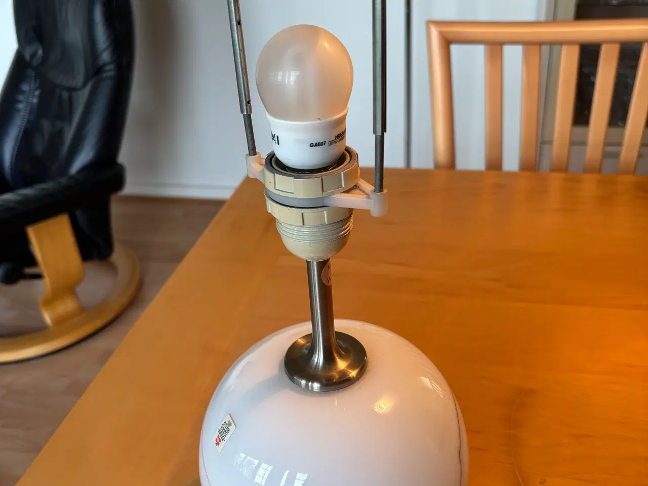 Billede 2 - Holmegaard bordlampe, Sakura