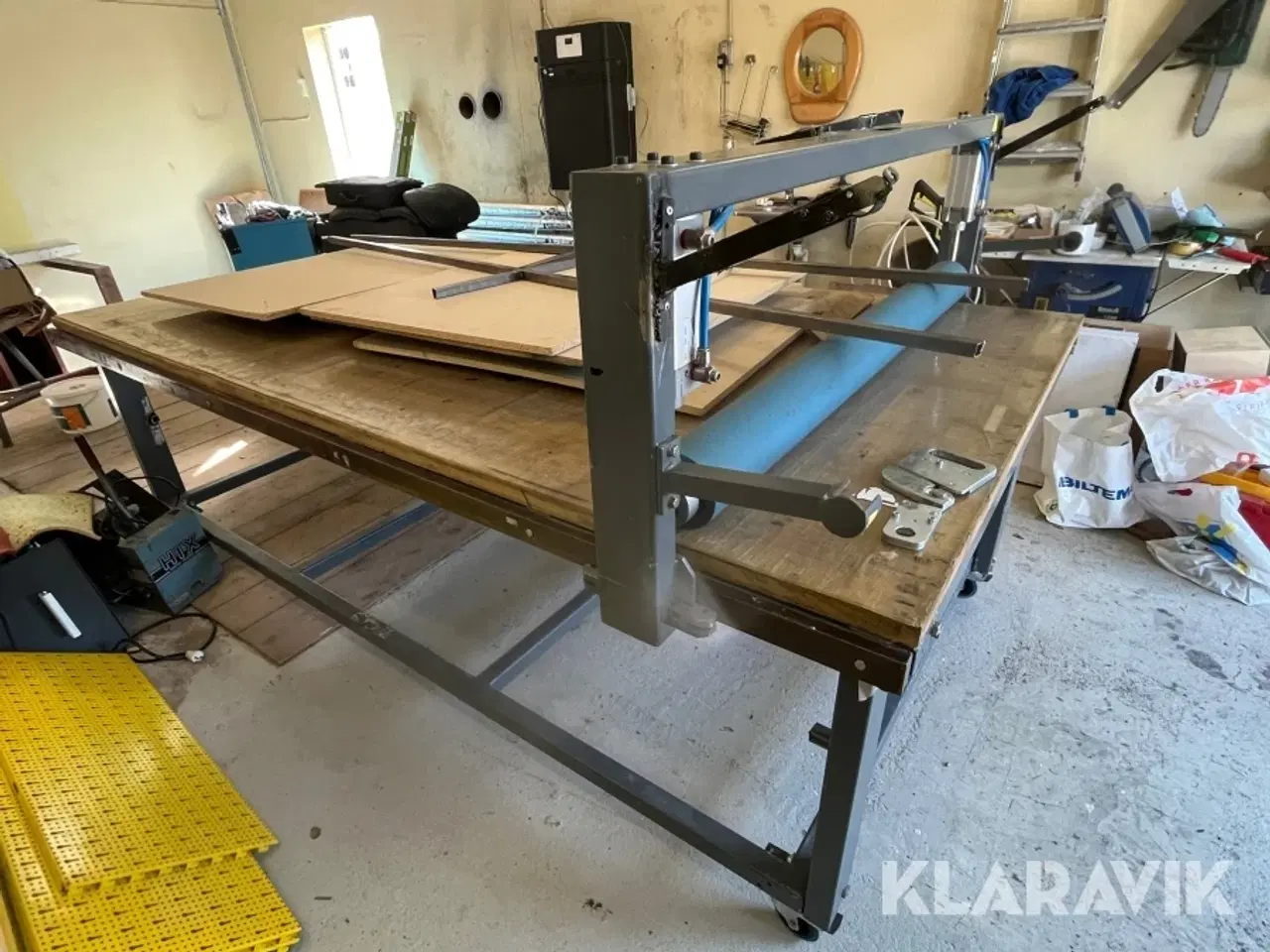 Billede 4 - Skærebord og kompressor