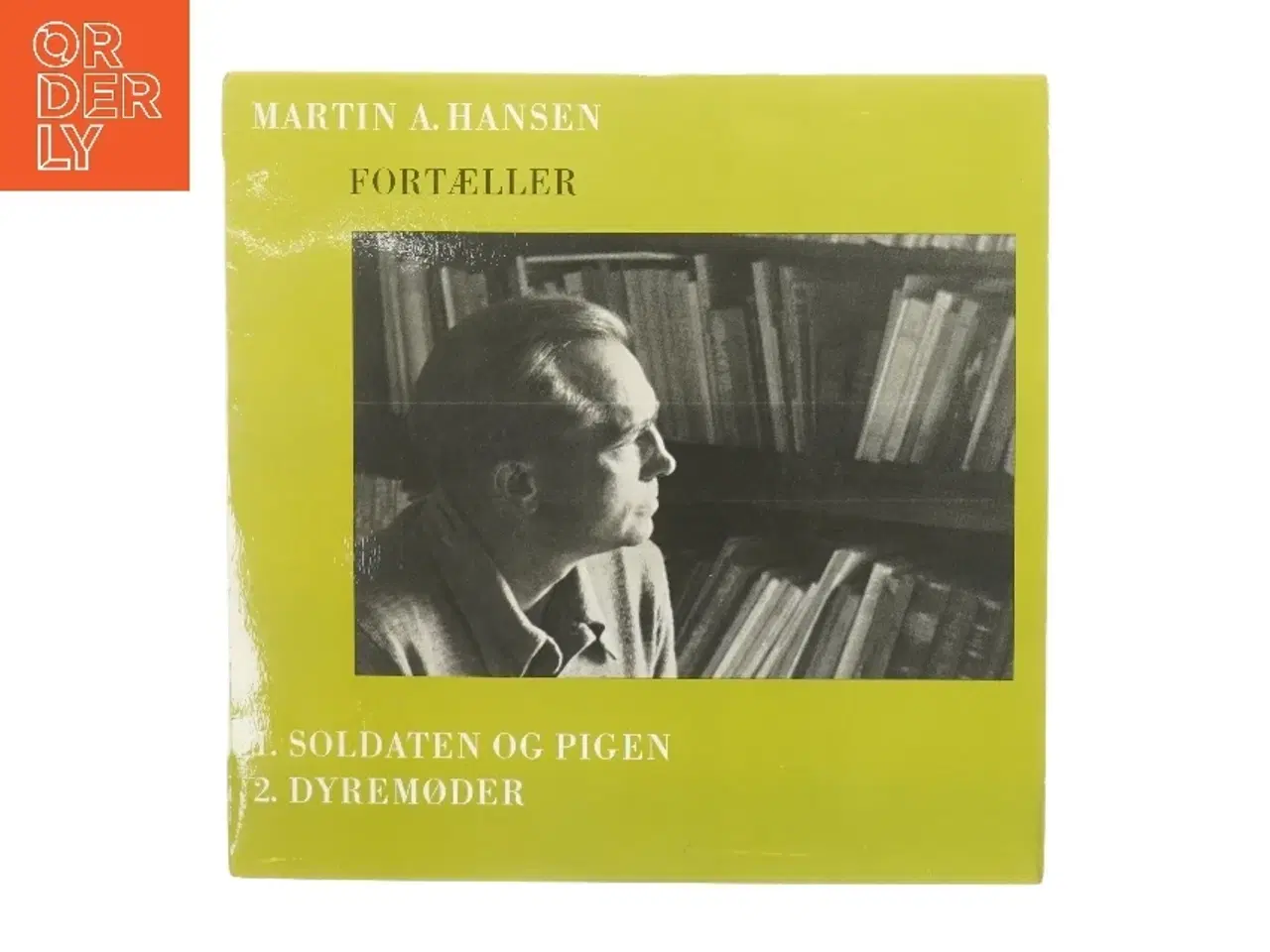 Billede 1 - Martin A. Hansen fortæller (LP)