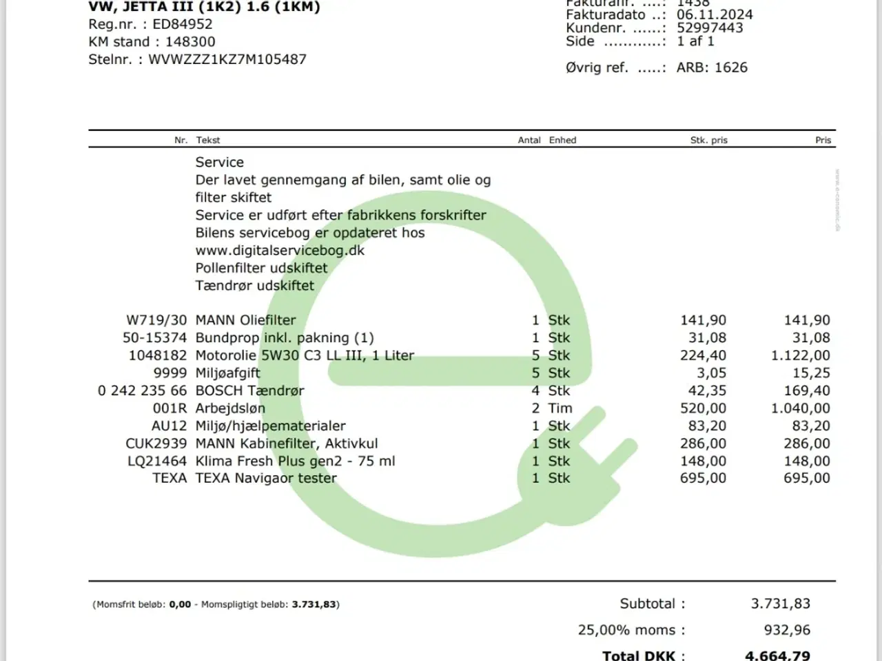 Billede 8 - VW Jette 1,6 Benzin