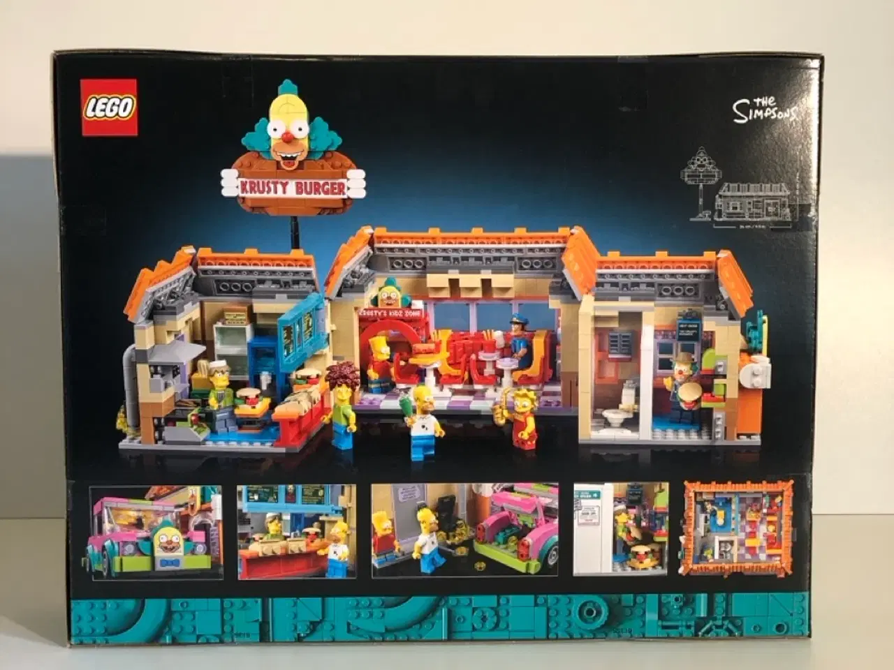 Billede 4 - LEGO The Simpsons (Icons) 10352 Krusty burger