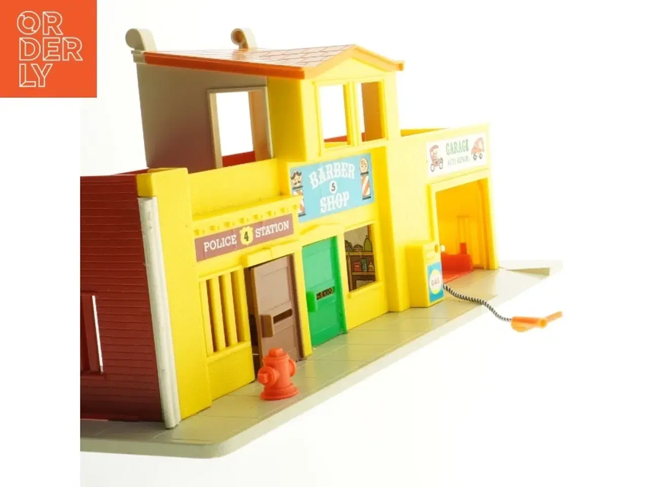 Billede 3 - Fisher Price 1970&#39;er butik og garage legetøj (str. 44,5 x 15,5 cm)