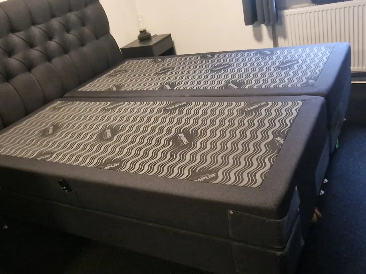 Billede 3 - Tempur dobbeltseng med elevation