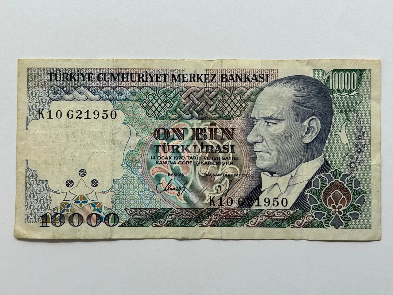 Billede 1 - 1000 Lira Turkey 1970