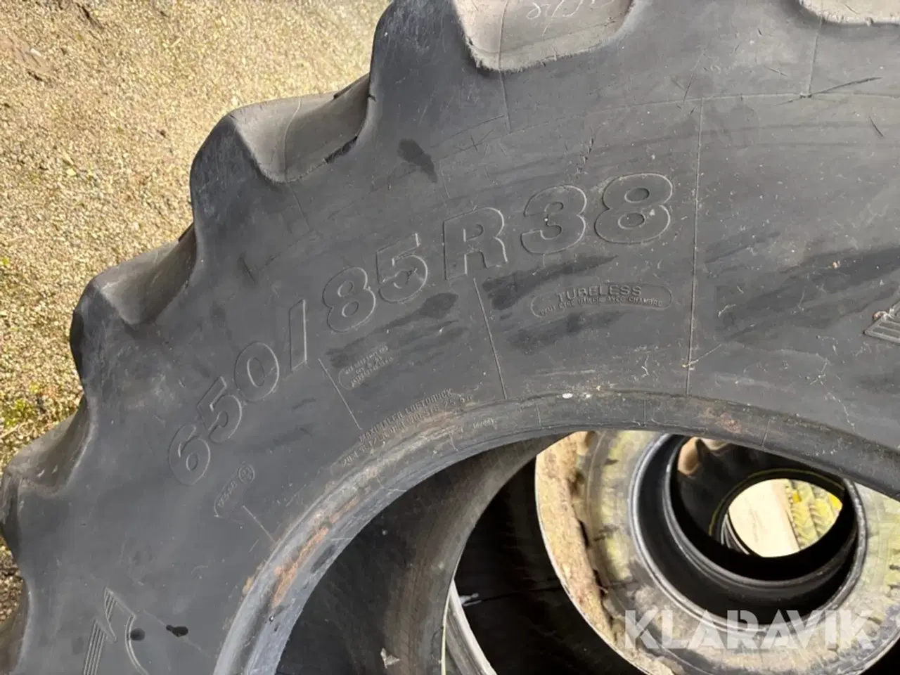 Billede 10 - Landbrugsdæk Kleber + Bridgestone 650/85R38 2 styk
