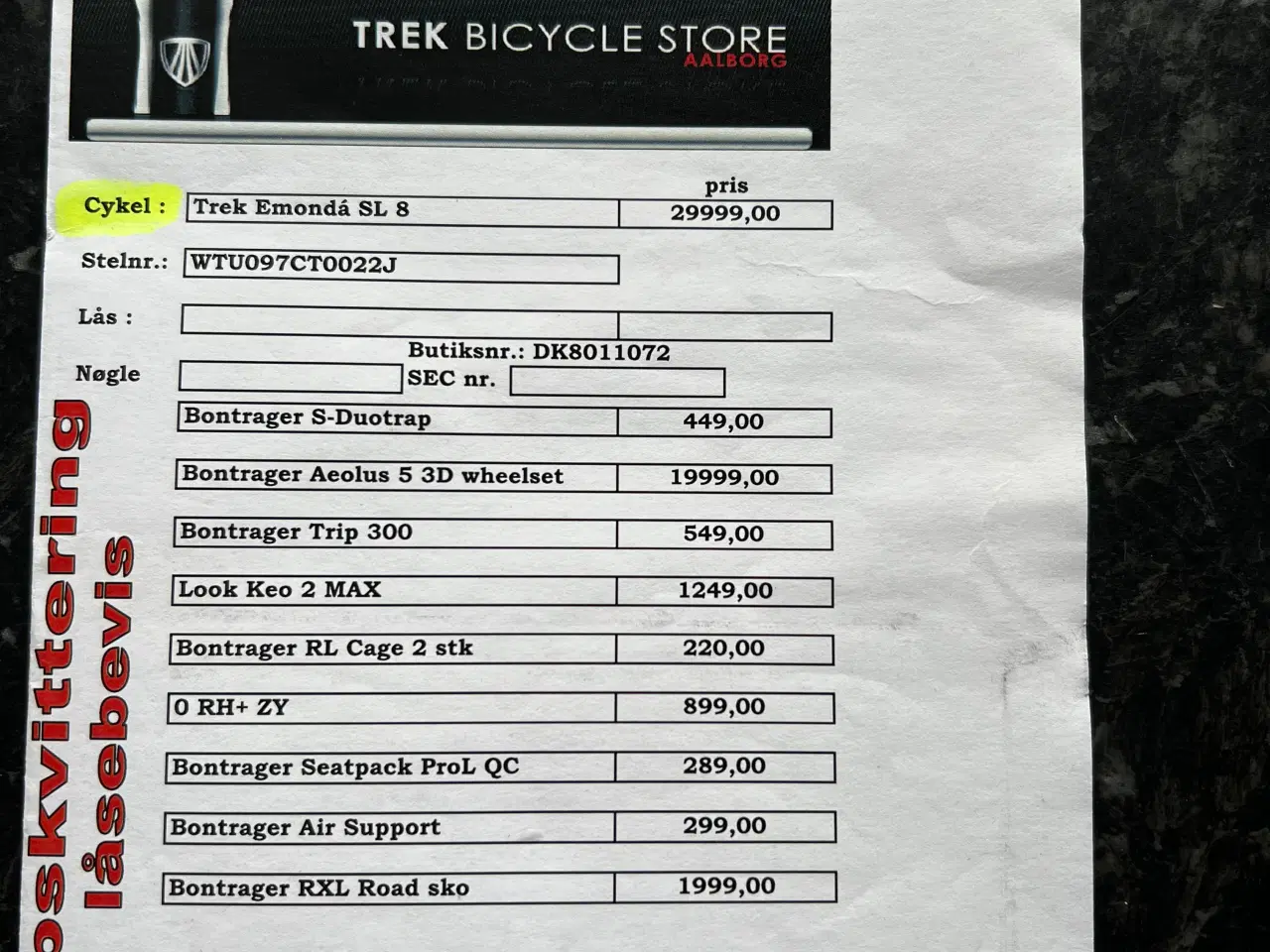 Billede 1 - Trek Emonda 