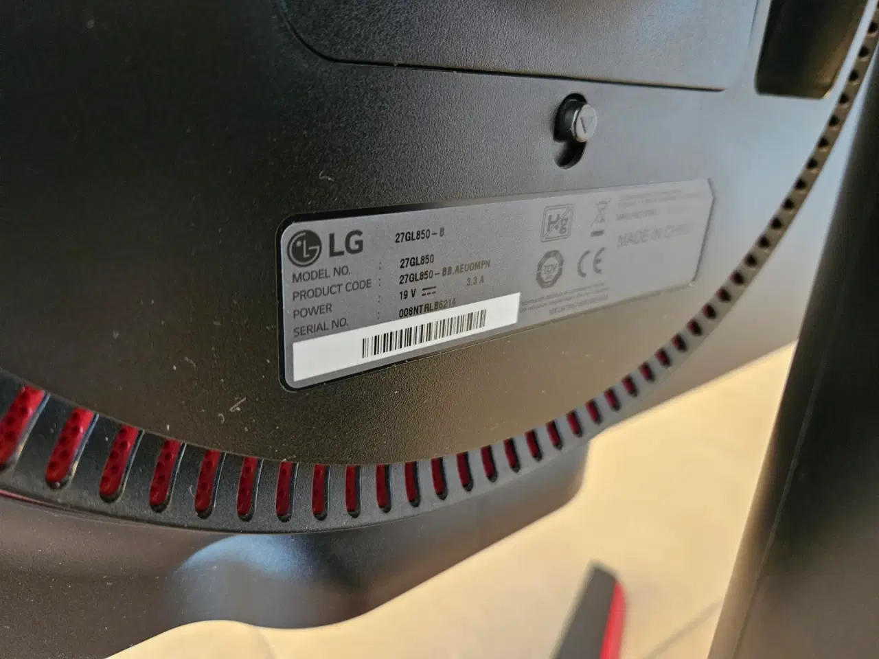 Billede 5 - LG 27GL850 27" UltraGear IPS 1 ms G-Sync