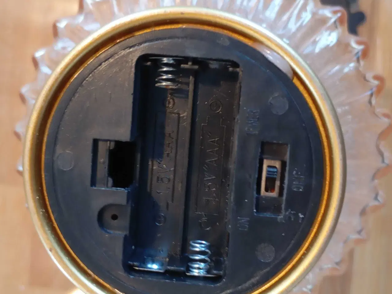 Billede 6 - Bordlampe på batteri og med timer