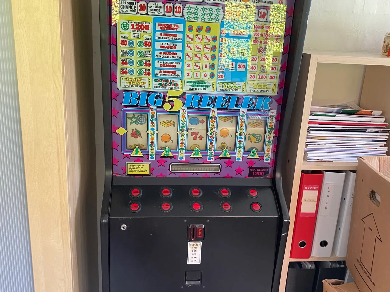 Billede 5 - Original dansk spilleautomat fra Thisted 1997