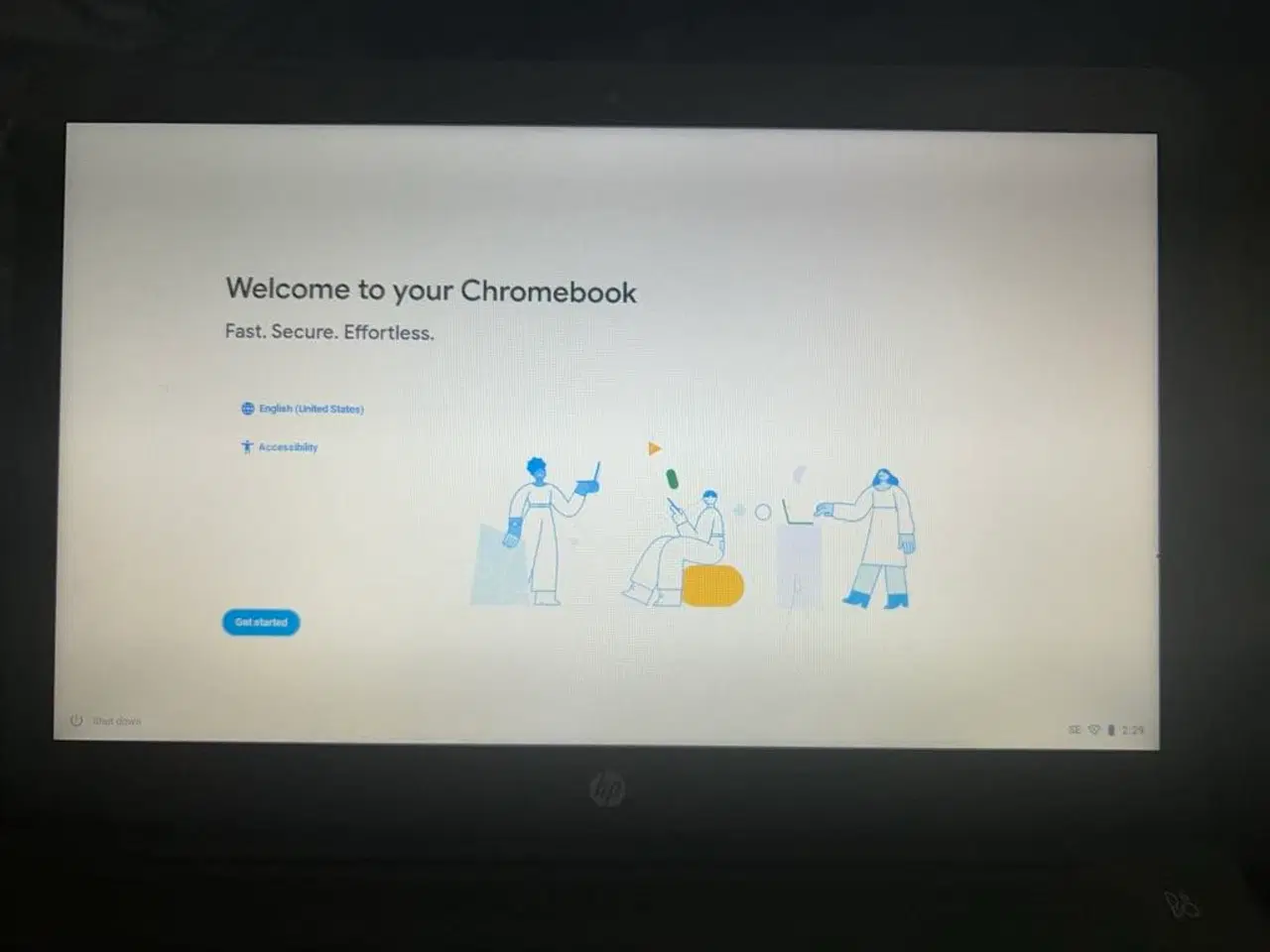 Billede 2 - HP Chromebook 14" – næsten ikke brugt