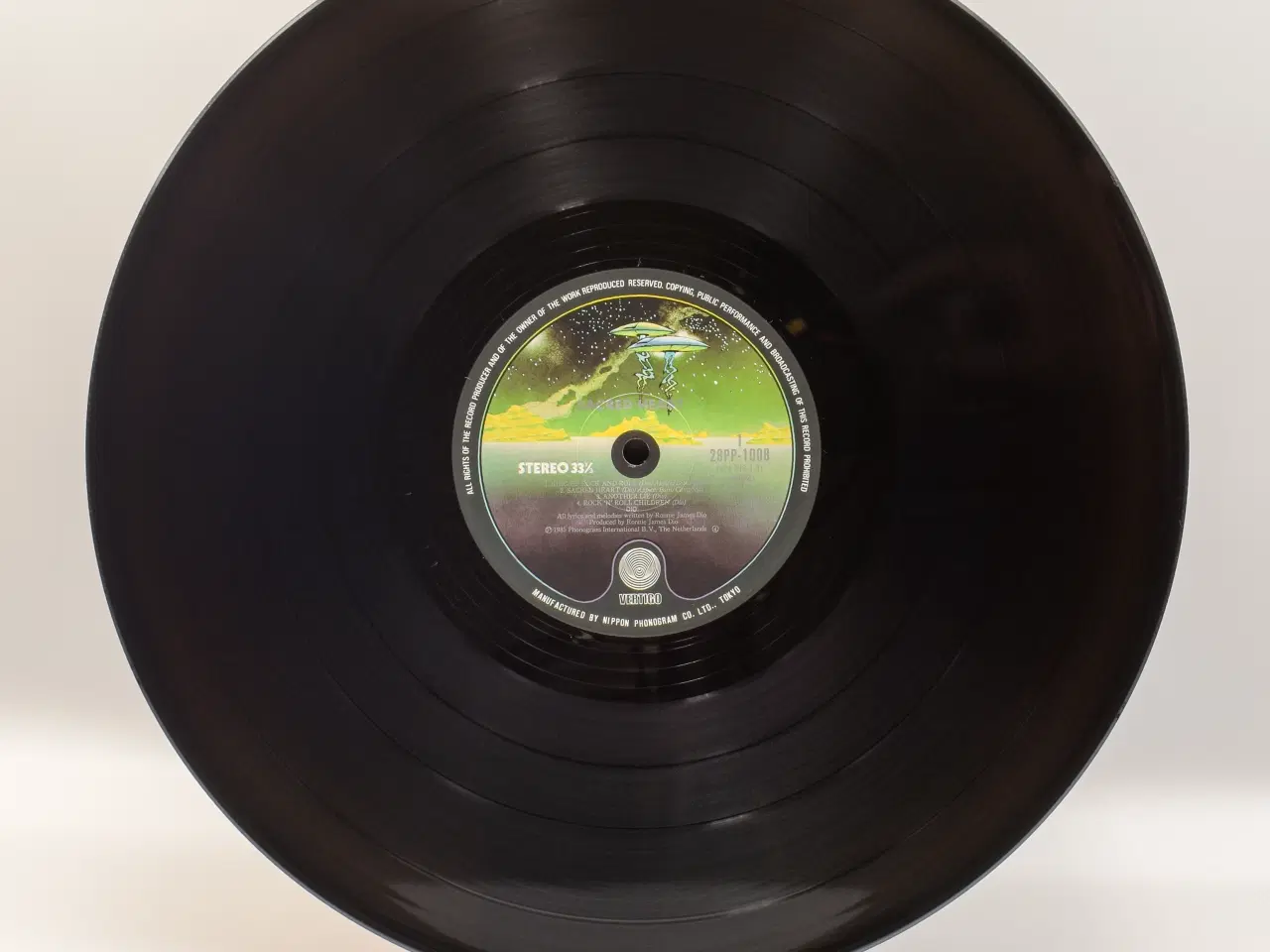 Billede 4 - Dio - Sacred Heart - LP - JAPAN 1985 - EX/VG+