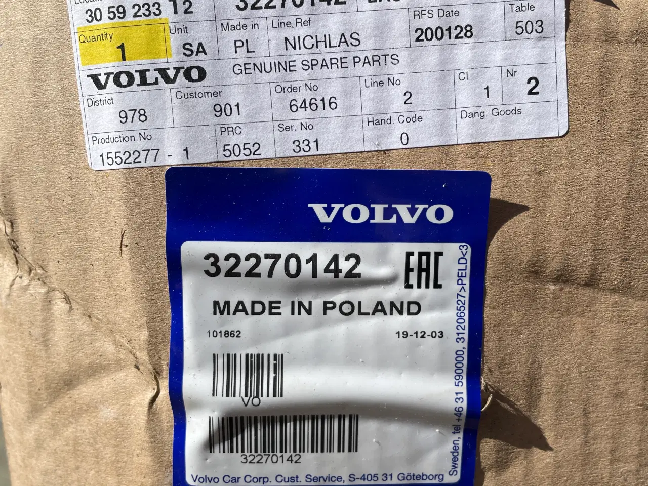 Billede 3 - Volvo tagbøjler V60