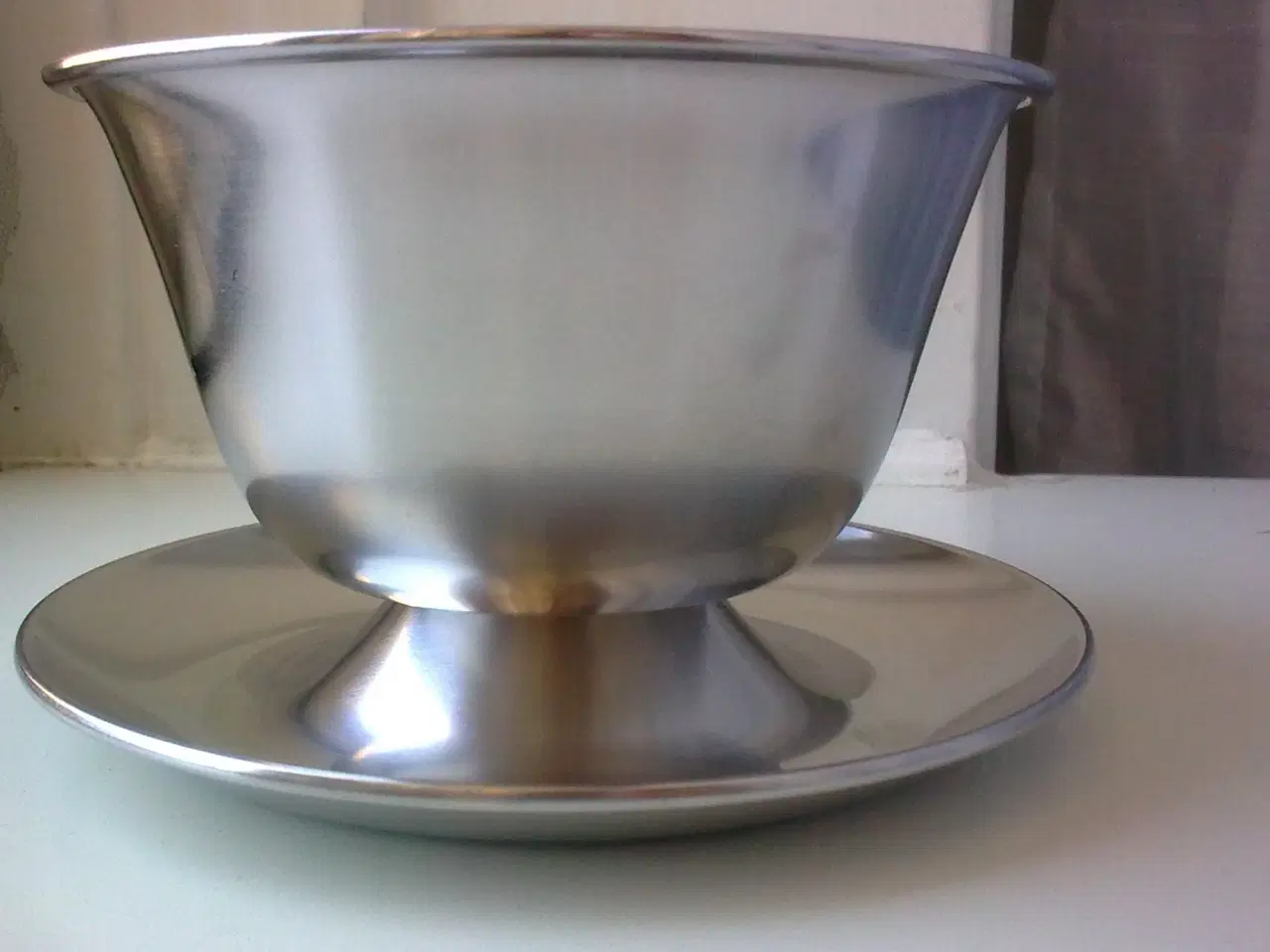 Billede 6 - Dansk stål 3 delt fad skål mini BÆR &...