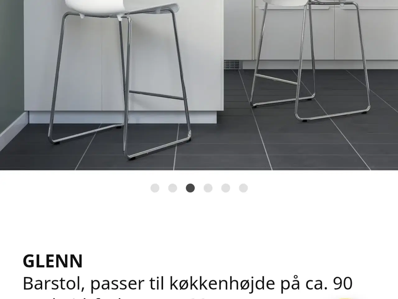 Billede 1 - Barstol Glenn 4 stk. 