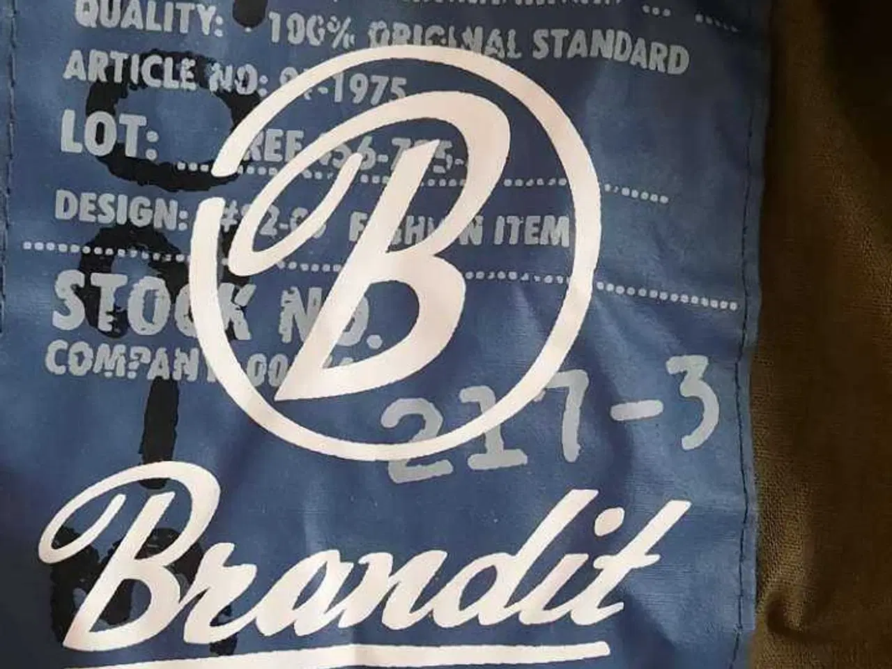 Billede 2 - Brandit M65 let  jakke til mænd 