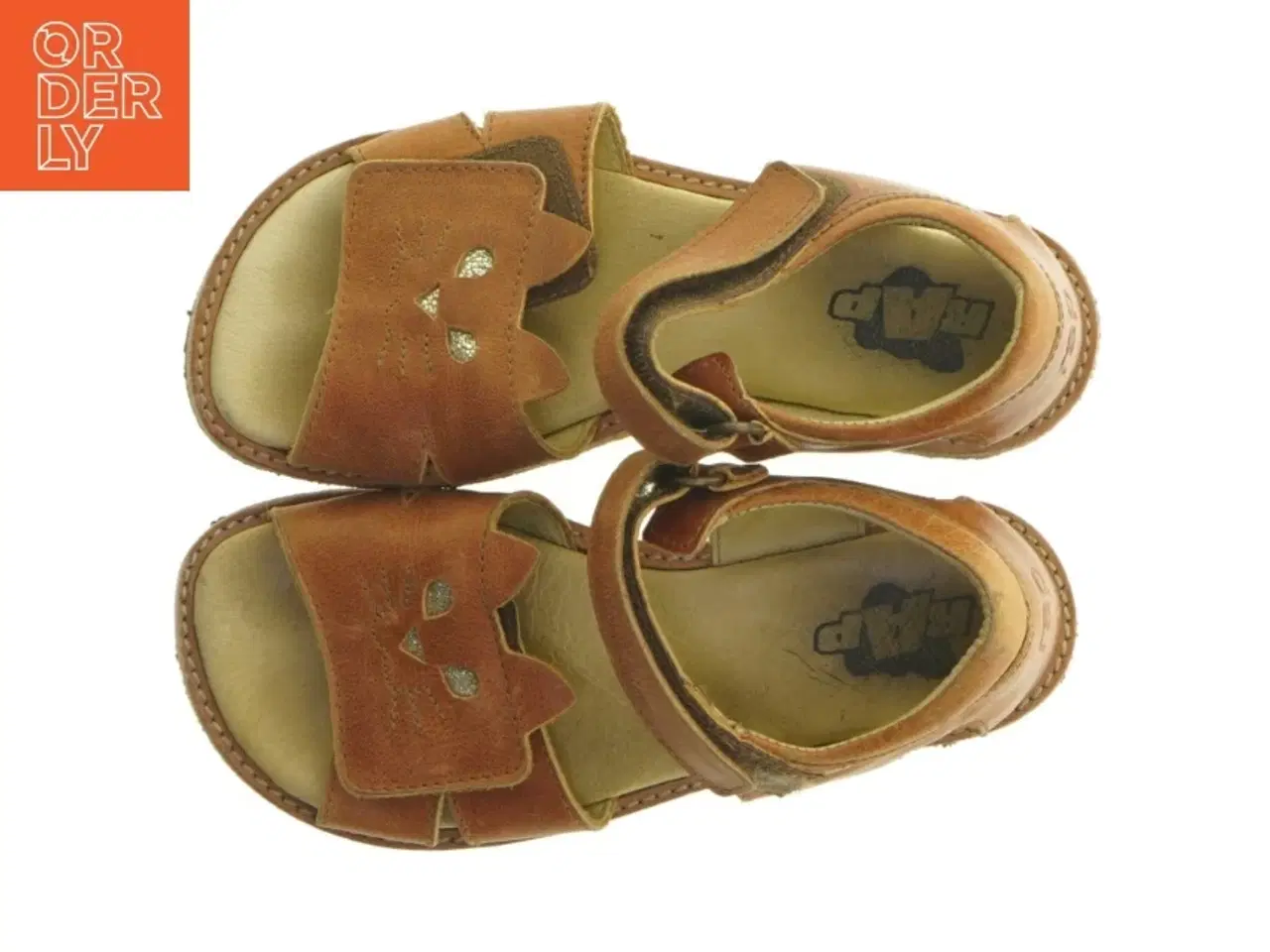 Billede 4 - Brune børnesandaler med motiv fra Rap (str. 32)