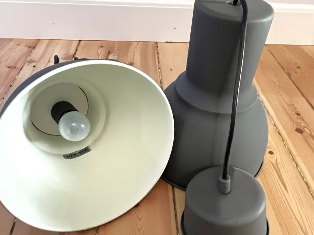 Billede 3 - 2 pendler / lofteslamper inkl. pærer