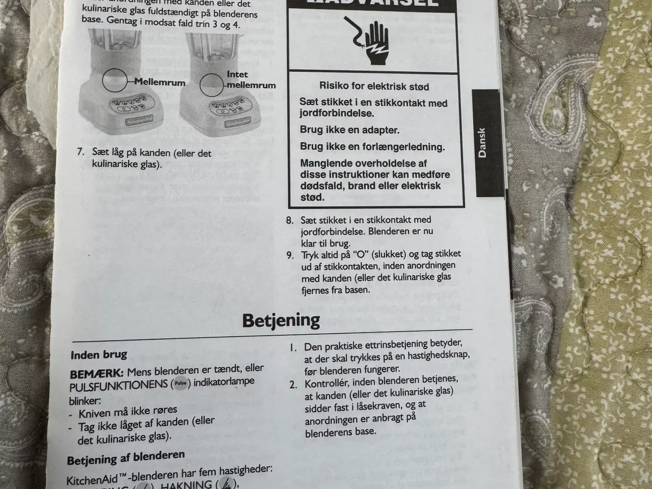 Billede 3 - Kitchen Aid Blender sælges