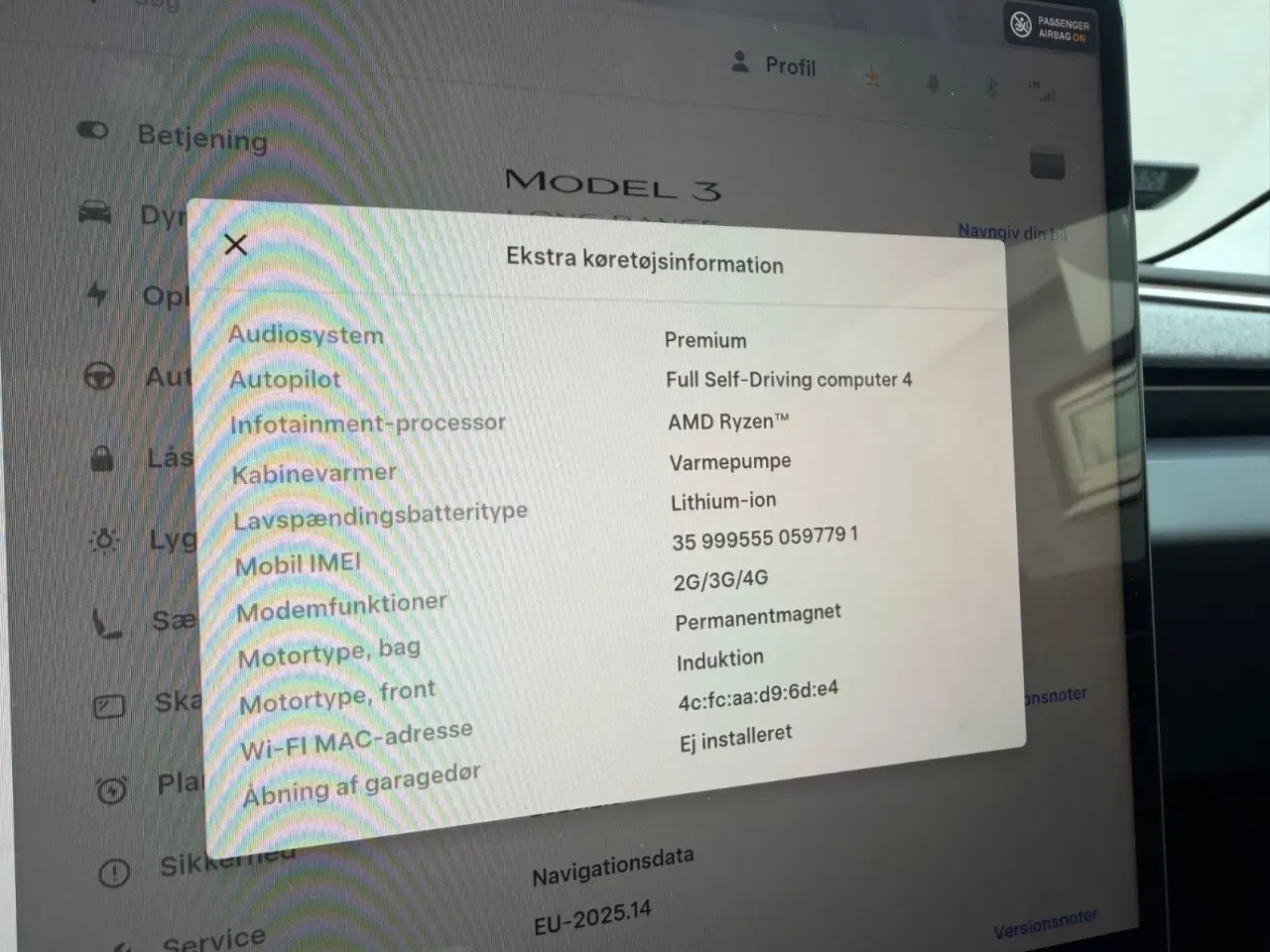 Billede 11 - Tesla Model 3  Long Range AWD