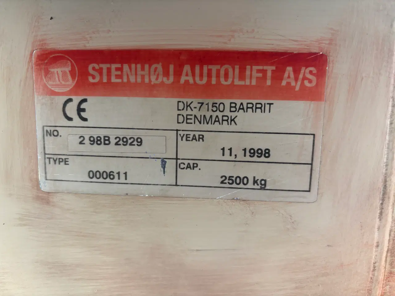 Billede 2 - Stenhøj Autolift 2 søjlet 