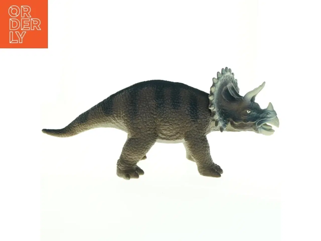 Billede 1 - Dinosaur legetøjsfigur Triceratops købt hos Føtex (str. 40 x 16 cm)