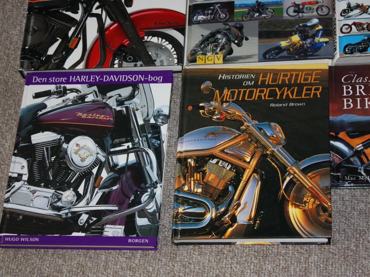 Billede 4 - Den store Harley Davidson bog af Hugo Wilson 