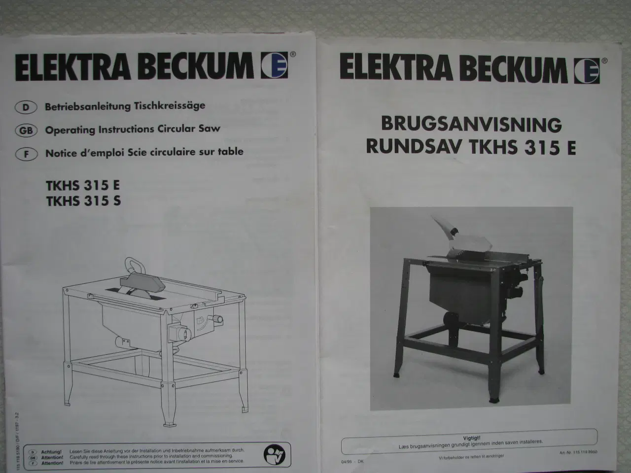 Billede 2 - Elektra Beckum Bygningssav