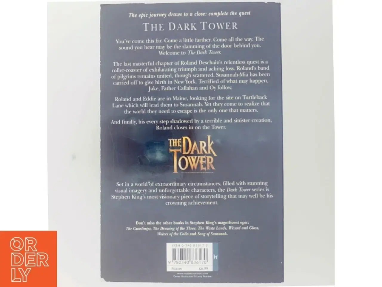 Billede 3 - The dark tower (Ill. Michael Whelan) af Stephen King (f. 1947) (Bog)