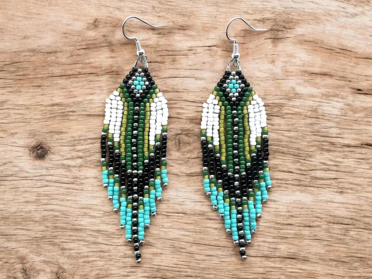 Billede 2 - Grønlandske øreringe håndlavede 