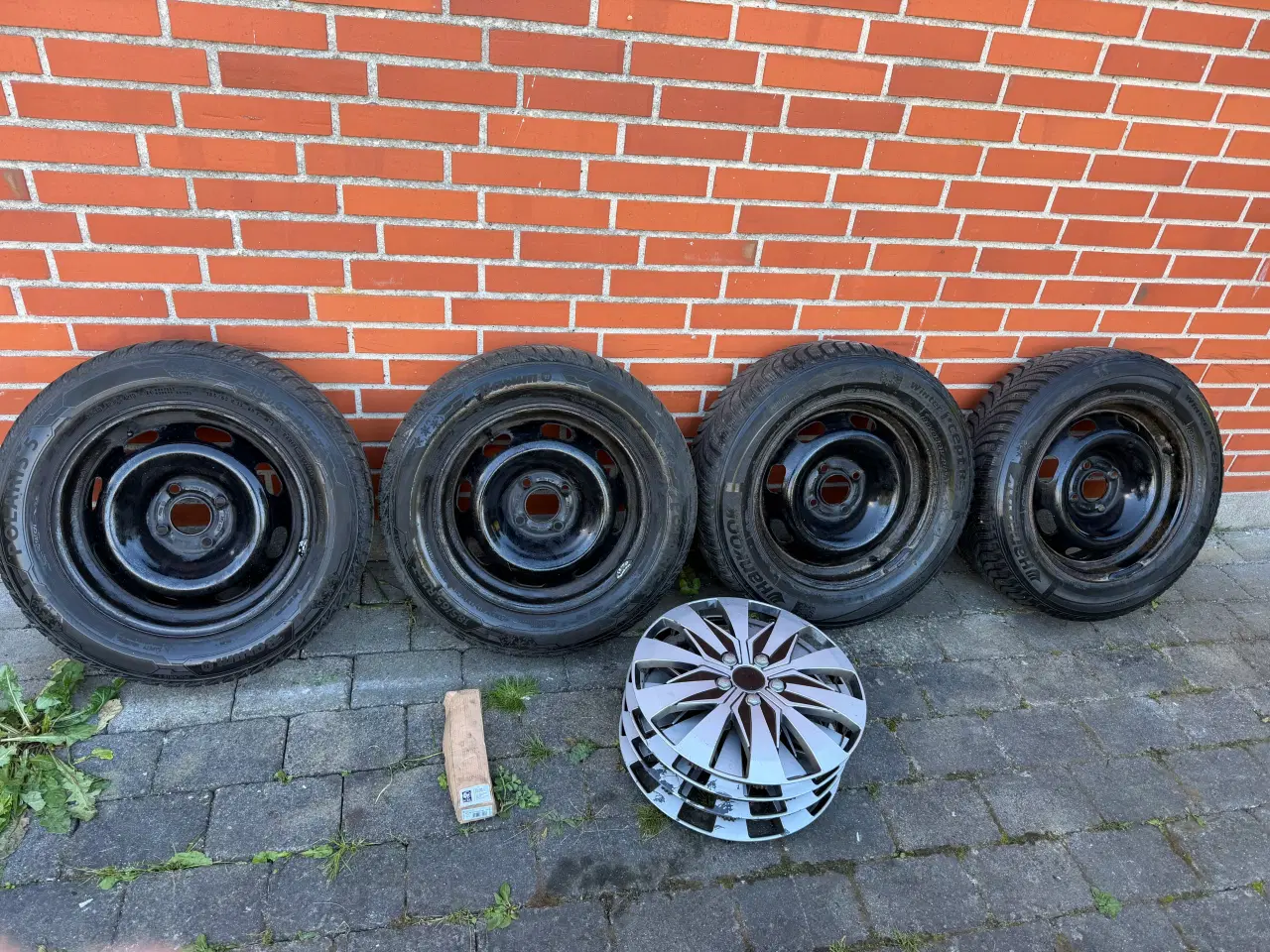 Billede 1 - 15Peugeot&Citroën komplet stålfælge med vinterdæk 