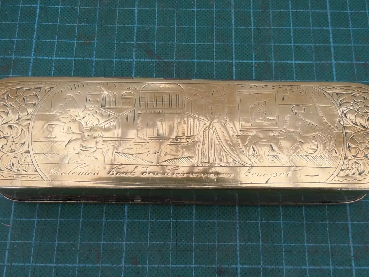 Billede 1 - Tobaksdåse, Hollandsk 1730-60.