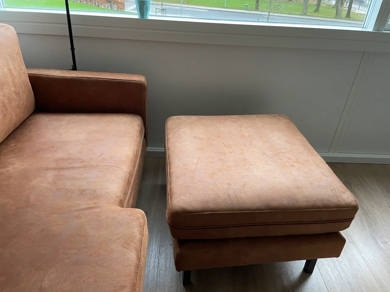 Billede 1 - Sofa med chaiselong 