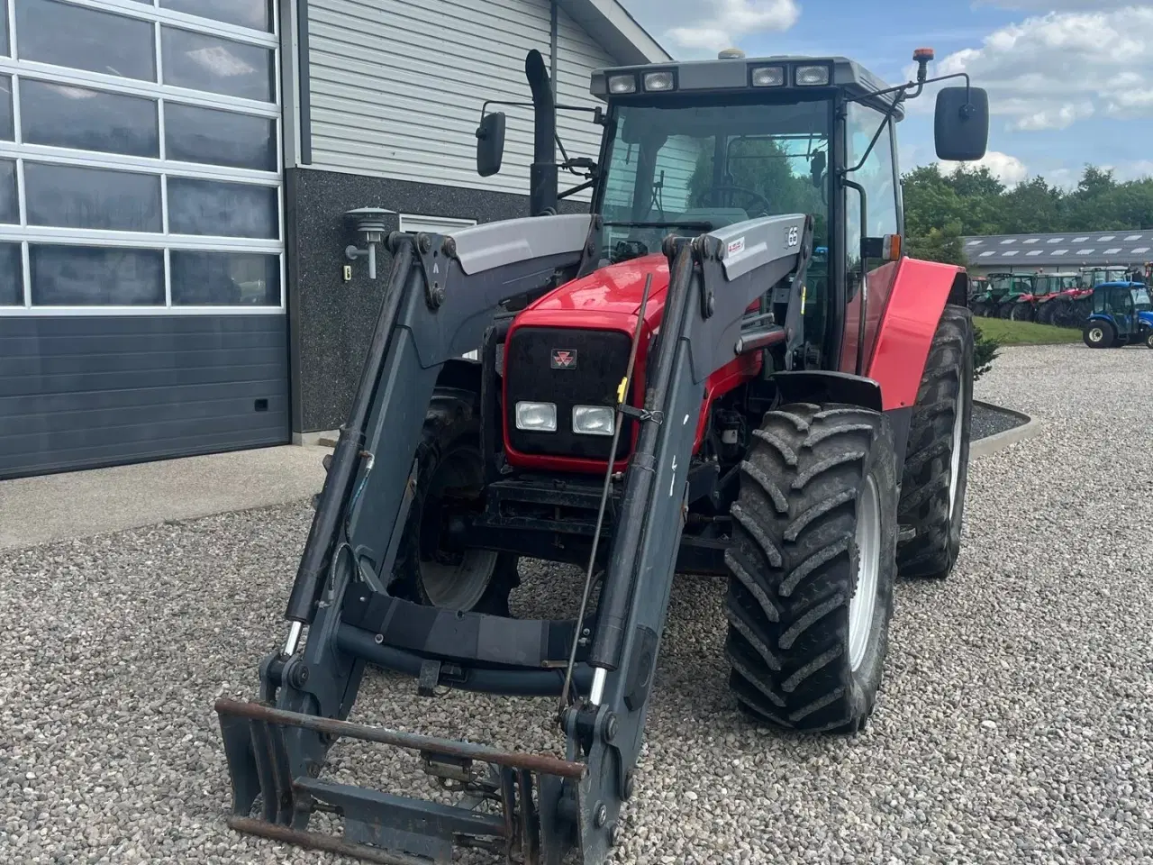 Billede 11 - Massey Ferguson 6260 PowerControl med frontlæsser og Topcon sporfølger