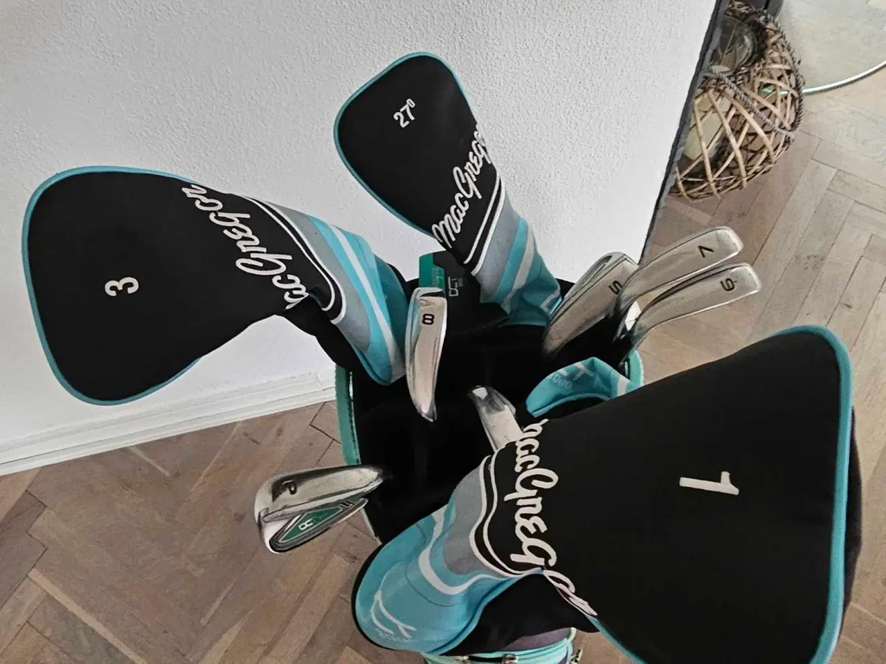 Billede 6 - Macgregor golfsæt med vogn 