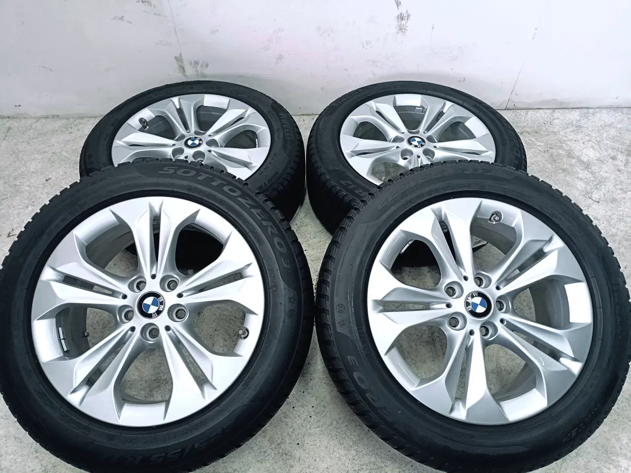 Billede 3 - 5x112 17" ET52 nav 66,6ø BMW vintersæt inkl.TPMS