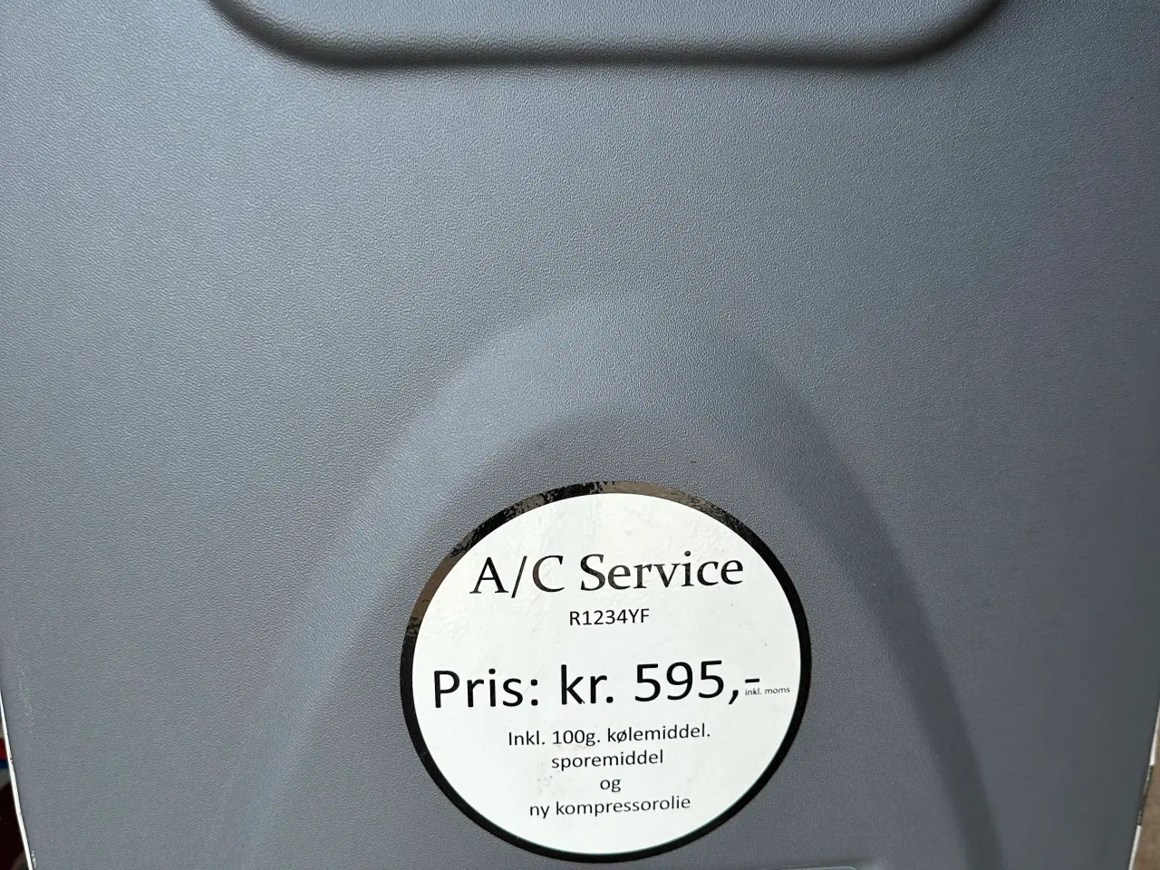 Billede 2 - A/c service 595,-