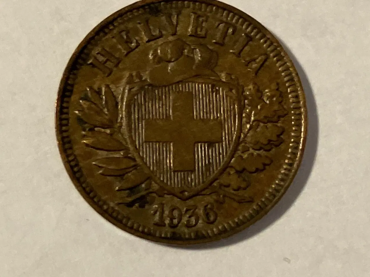 Billede 1 - 2 Rappen Switzerland 1936
