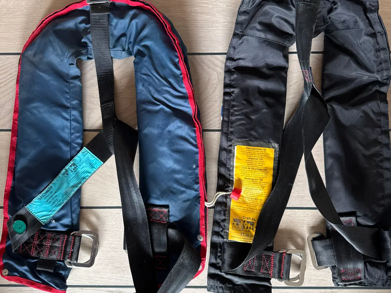 Billede 2 - Redningsveste, oppustelige