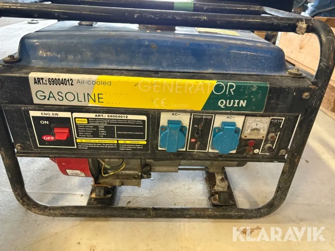 Billede 6 - Generator Quin 69004012
