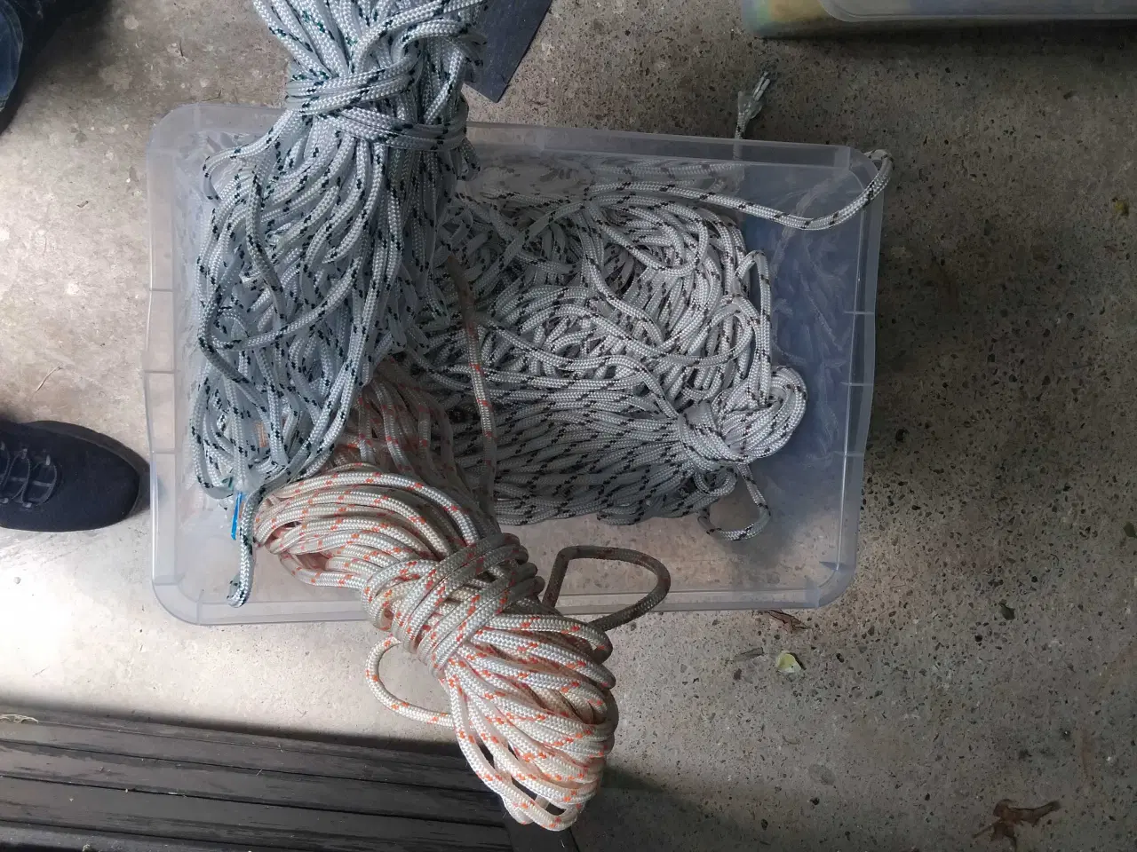 Billede 1 - Fiskegarn, over/undertæller, kinategner, åleruser