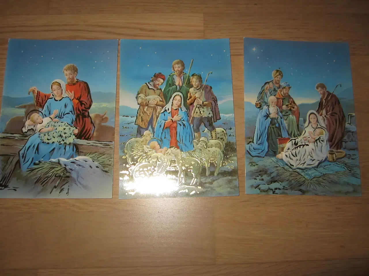 Billede 5 - 5 fine religiøse postkort samlet