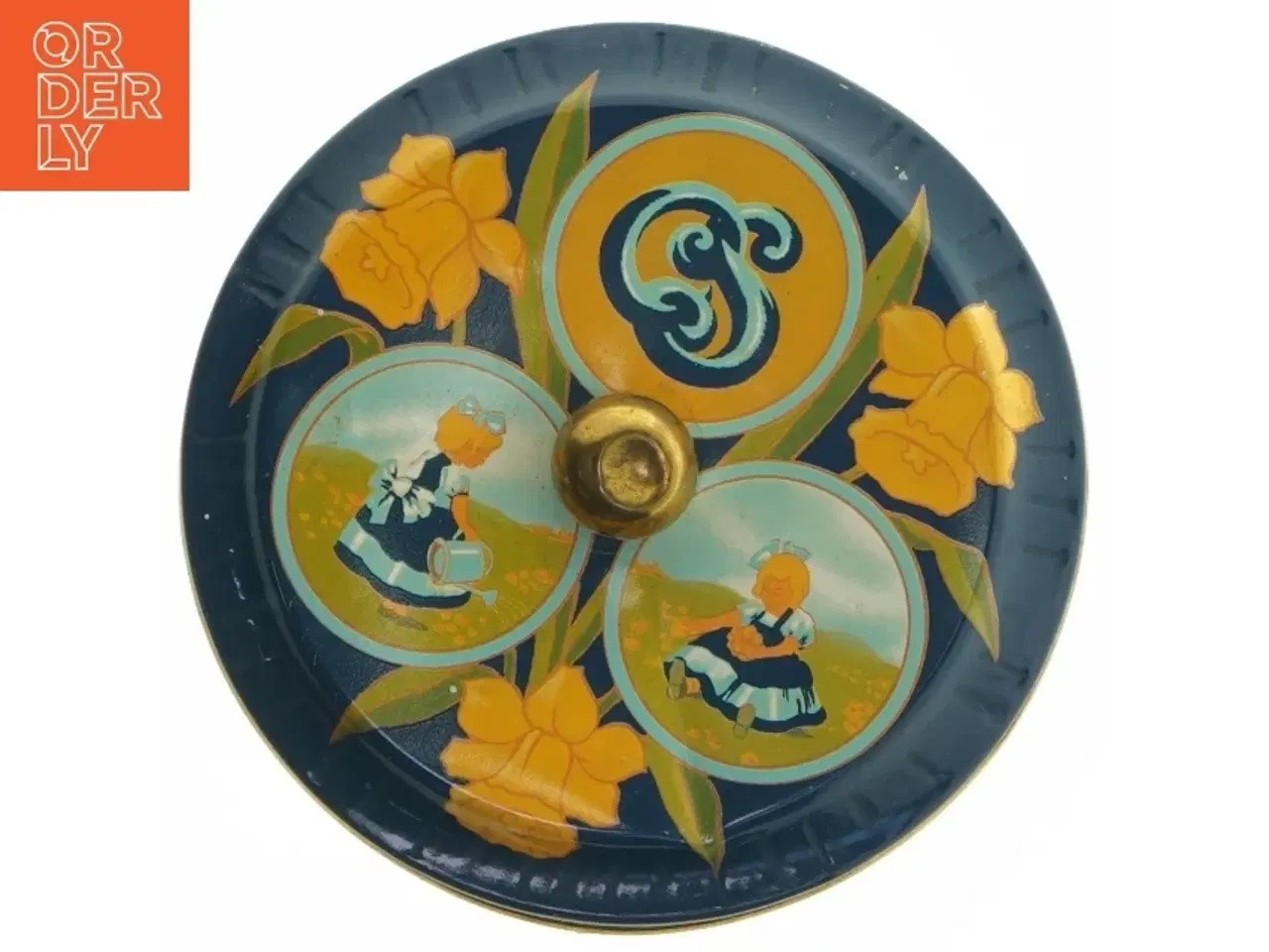 Billede 6 - Vintage Irma opbevaringsdåse til ris (str. Ø. 13 cm. længde. 16 cm) fra Irma